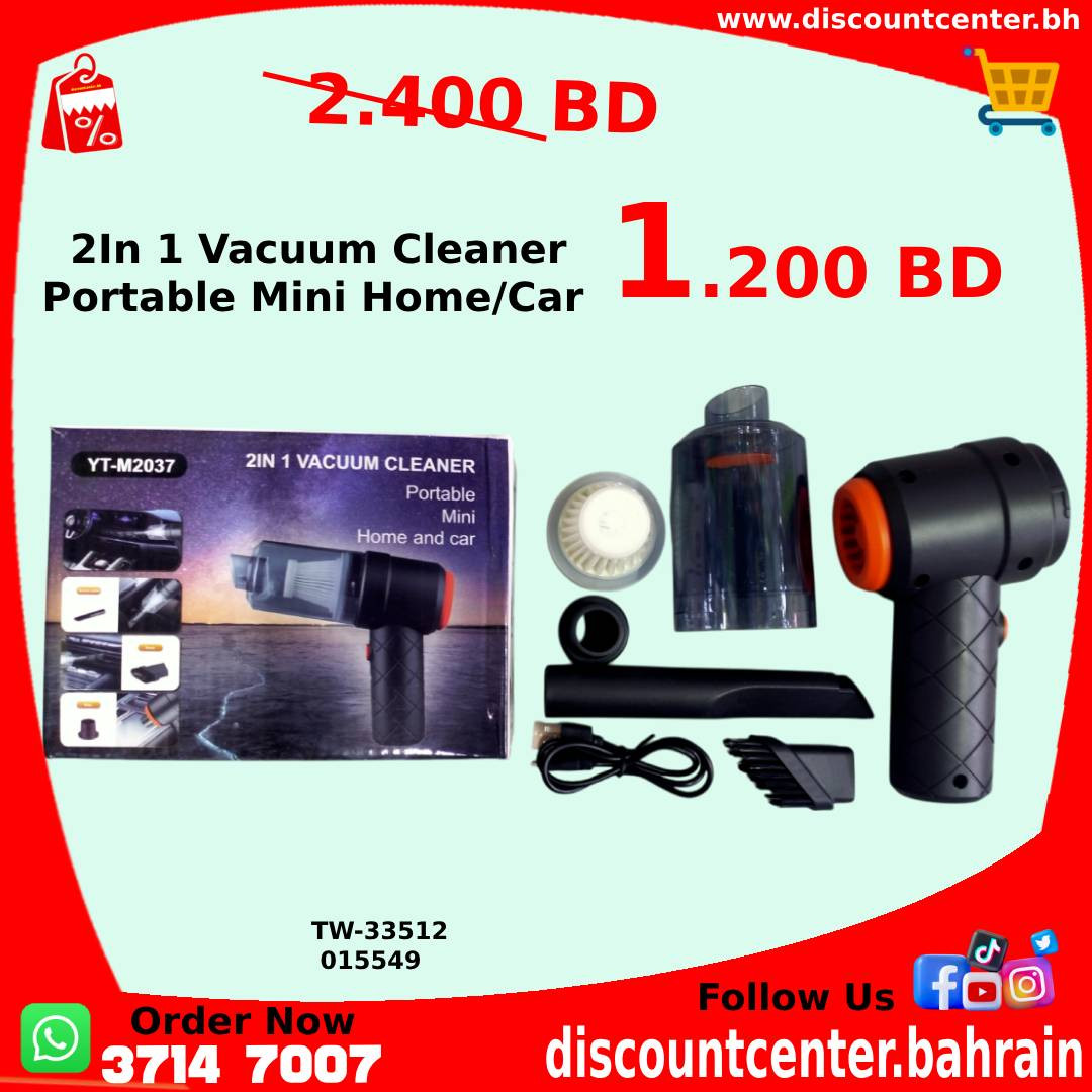 2In 1 Vacuum Cleaner Portable Mini